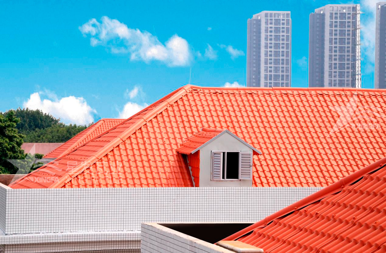 屋面建材首選--合成樹脂瓦，都用在哪里了？