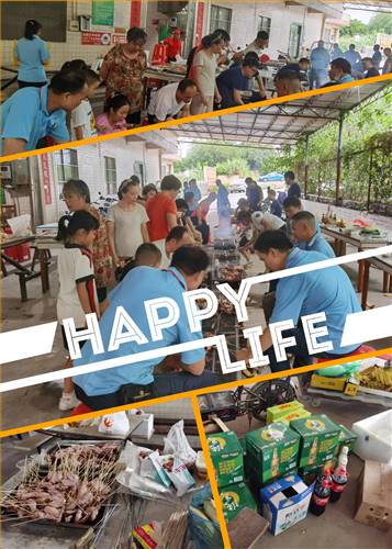 星發(fā)樹脂瓦廠家，組織一次全體員工集體活動。星發(fā)精神，服務(wù)社群。